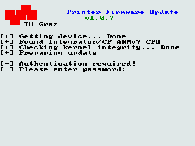 qemu screenshot